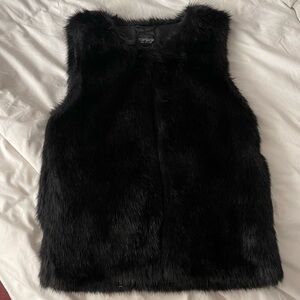 Topshop Faux Fur Vest